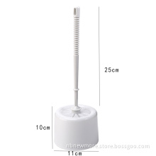 Plastic Household Toilet Cleaning Brush With Holder